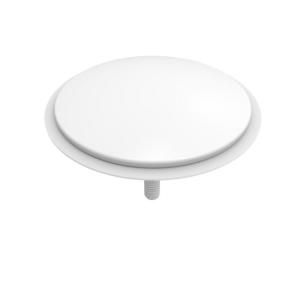 Newport 2 in. Faucet Hole Cover in White 103/50