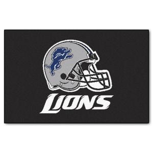 FANMATS Detroit Lions 19 in. x 30 in. Accent Rug 5743.0