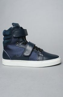 Android Homme The Propulsion Hi Sneaker in Spacesuit Blue