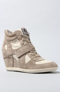 Ash Shoes The Bowie Sneaker in Clay Suede Canvas