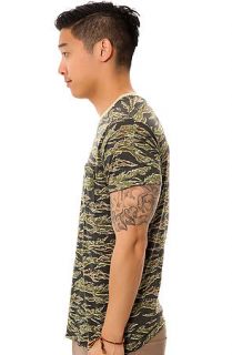 Obey Pocket Tee The Camo in Heather Grey