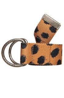 10 Deep Belt Cheetah Double D in Brown