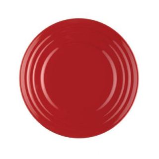 Rachael Ray Double Ridge 4 Piece Salad Plate Set in Red 58248