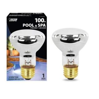 Feit Electric 100 Watt Incandescent R20 Pool and Spa Flood Light Bulb (25 Pack) 100R20/S/25 12