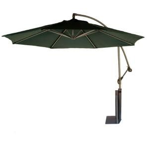 Smart Spa 9 ft. Octagon Under Spa Side Umbrella in Green DISCONTINUED CVU GREEN