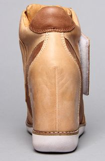 Jeffrey Campbell The Teramo Sneaker in Tan and Beige
