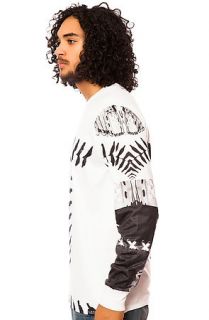 LATHC Shirt Laced LS Tee in White