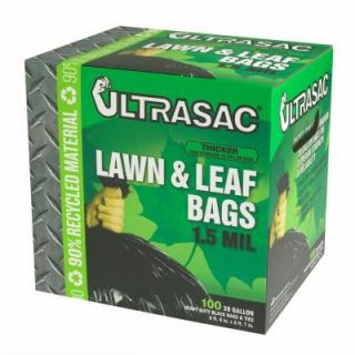 Ultrasac 39 gal. Lawn and Leaf Bag (100 Count) HMD 769646