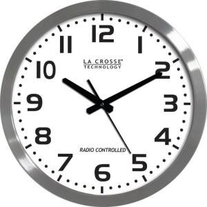 La Crosse Technology 16 in. Analog Atomic Clock WT 3161WH