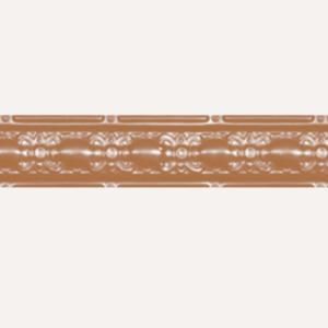 Shanko 804 Copper Plated 4 ft. Length x 4 in. Wide Nail up Steel Cornice CO804