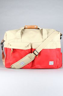 Herschel Supply Co. The Walton Duffle Bag in Red Khaki