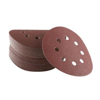 Bosch 5 in. 8 Hole Red 120 Grit Hook and Loop Sanding Disc (50 Pack) SR5R125