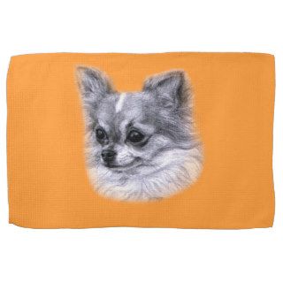 Chihuahua Drawing Towel