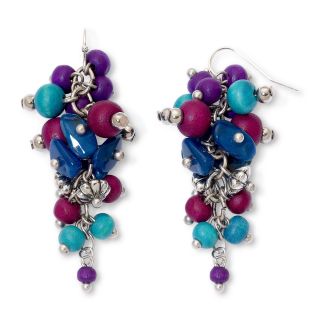 Aris by Treska Grape Cluster Earrings