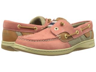 Sperry Top Sider Rainbow Slip on Boat Shoe Womens Shoes (Red)