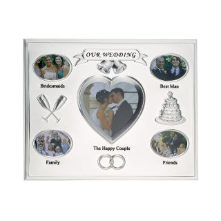 Silver Plated Wedding Picture Frame