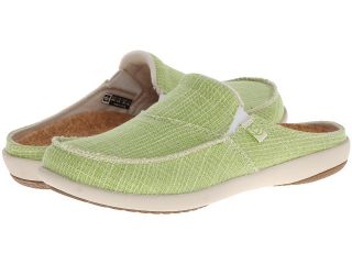 Spenco Siesta Slide Womens Clog Shoes (Green)