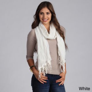 Womens Sheer Crinkled Shawl