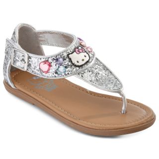 Hello Kitty Sally Toddler Girls Glitter Sandals, Girls