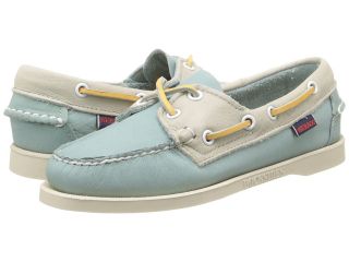 Sebago Spinnaker Womens Lace up casual Shoes (Blue)