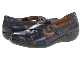 Clarks Ashland India Womens Shoes (Navy)