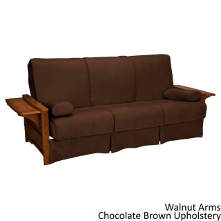 Epicfurnishings Bellevue Perfect Transitional style Pillow Top Full size Futon Sofa Brown Size Full