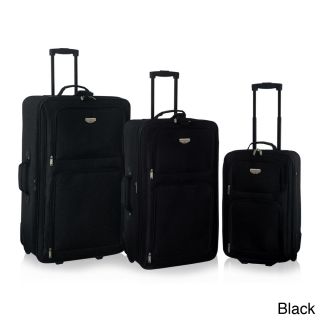 Travelers Club Genova Collection 3 piece Rolling Expandable Luggage Set