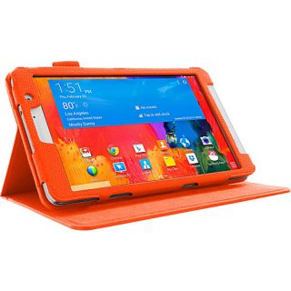 Samsung Galaxy Tab Pro 8.4 inch   Dual View Folio Case Orange   rooCASE