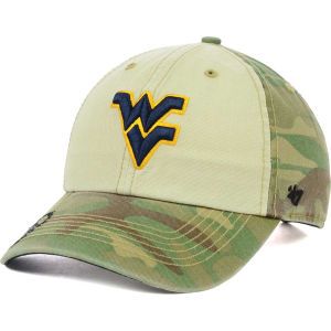 West Virginia Mountaineers 47 Brand NCAA OHT Gordie Clean Up Adjustable Cap
