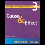 Cause and Effect  Intermediate Reading Practice