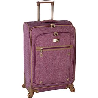 Taylor 24 Exp. Spinner Pink   Nicole Miller NY Luggage