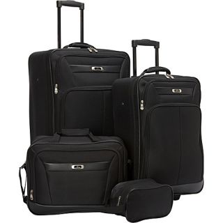 Desoto 2.0 4 Piece Travel Set Black   Skyway Luggage Sets