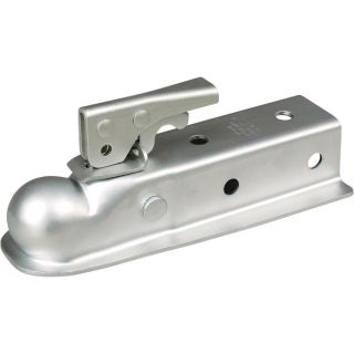 Ultra Tow Posi Lock Trailer Coupler   Fits 2 Inch Ball, 2 1/2 Inch Channel,