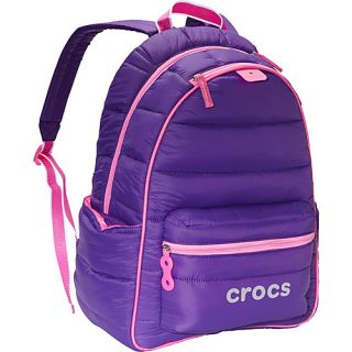 Retro Quilt Backpack NEON PURPLE/PARTY PINK   Crocs School & Day Hiking Ba