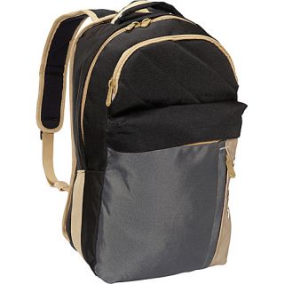 Prohibit Polyester Backpack Black Charcoal   Volcom Laptop Backpacks