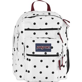 Big Student Backpack White / Black Gracie Dot   JanSport School & Day H