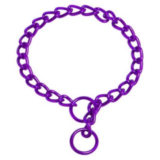Platinum Pets Coated Chain Training Collar   Purple (26 x 4mm)