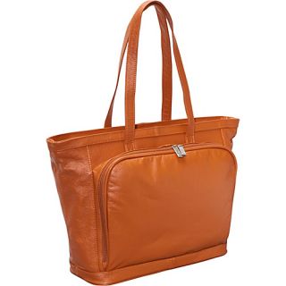 Cosmopolitan Leather Tote   Sienna