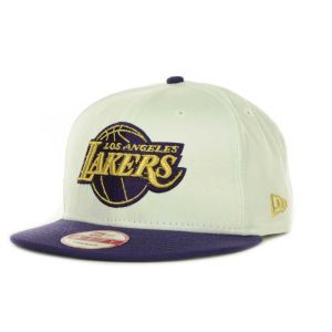 Los Angeles Lakers New Era NBA Hardwood Classics Field Gold 9FIFTY Snapback Cap