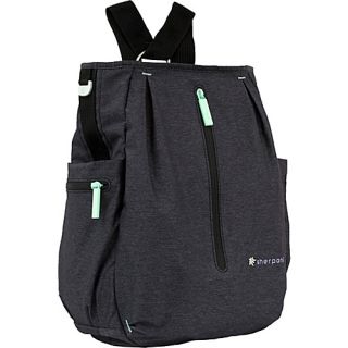 Quest Convertible Backpack Heathered Black   Sherpani School & Day Hiki