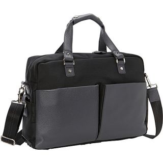 Ryder Leather Brief Grey/Back   FranklinCoveyBusiness Non 