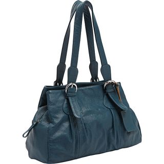 Ava Leather Tote Teal   FranklinCoveyBusiness Ladies Busi