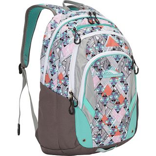 Kenley Backpack Native Heart/Charcoal/Silver/Aquamarine   High Sierr