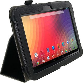 Dual Station Folio Case for Google Nexus 10 Black   rooCASE Laptop Sleev