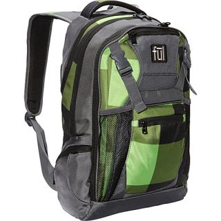 Marsala Backpack Green Checkered   ful School & Day Hiking Backpacks