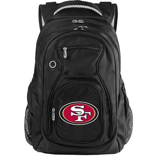 NFL San Francisco 49ers 19 Laptop Backpack Black   Denco S