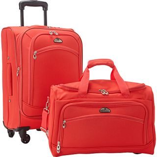 South West Collection 2 Pcs Luggage set EXCLUSIVE Red   American