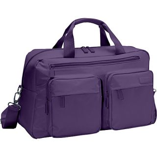 Lipault 19 Weekend Shoulder Bag   Purple