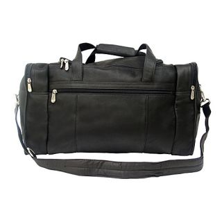 Travel Duffle with Side Pocket   Black