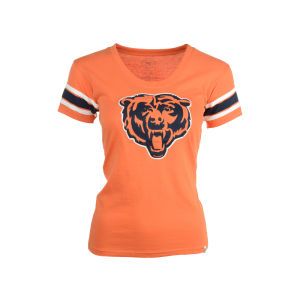 Chicago Bears 47 Brand NFL Wmns Off Campus Scoop Neck T Shirt